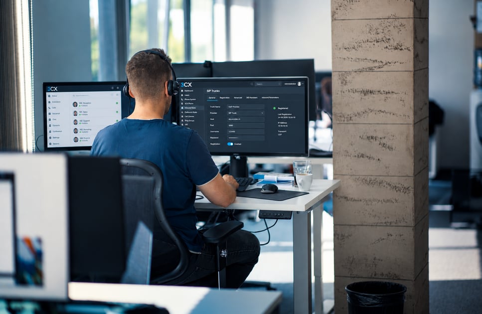AI instellen in 3CX: transcriptie, Bubble en AI Agents
